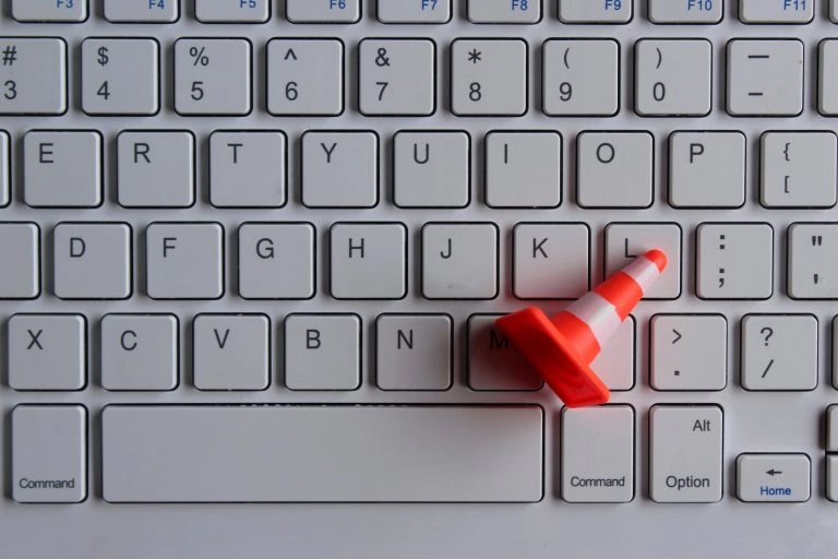 Website maintenance tools and IT support workspace — Swonie Web Maintenance